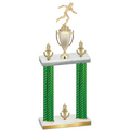 Double Green Carbon Fiber Victory Running Trophy