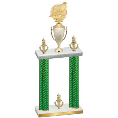 Double Green Carbon Fiber Victory Swimming Trophy