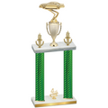 Double Green Carbon Fiber Fourth Place Cars Trophy