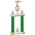 Double Green Carbon Fiber Victory Cars Trophy