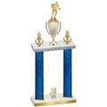 Double Blue Glacier Year Rugby Trophy