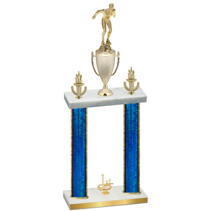 Double Blue Glacier First Place Swimming Trophy