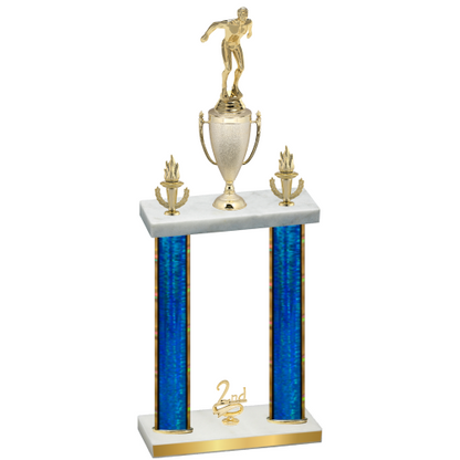 Double Blue Glacier Second Place Swimming Trophy