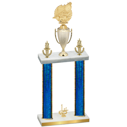 Double Blue Glacier First Place Swimming Trophy
