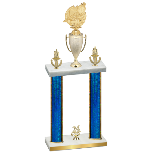 Double Blue Glacier Year Swimming Trophy