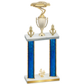 Double Blue Glacier Fourth Place Cars Trophy