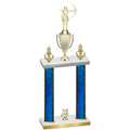 Double Blue Glacier Year Archery Trophy