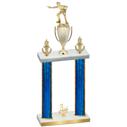 Double Blue Glacier Third Place Shooter Trophy