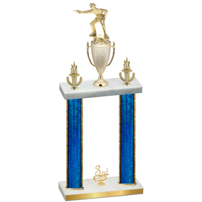Double Blue Glacier Third Place Shooter Trophy