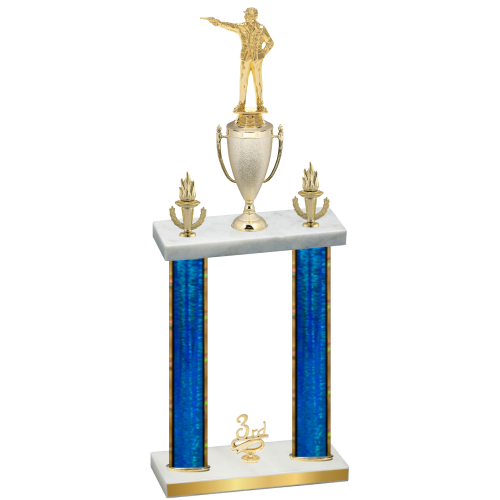 Double Blue Glacier Third Place Shooter Trophy