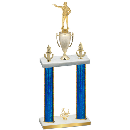 Double Blue Glacier Third Place Shooter Trophy