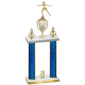 Double Blue Glacier Year Skater Trophy