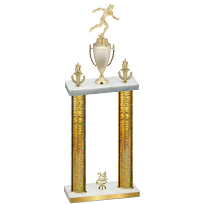 Double Gold Glacier Year Running Trophy
