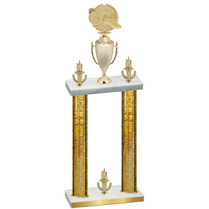 Double Gold Glacier Victory Running Trophy