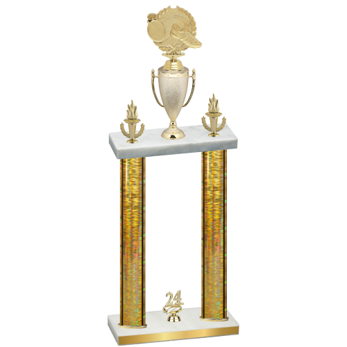 Double Gold Glacier Year Running Trophy