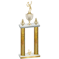 Double Gold Glacier Second Place Tennis Trophy