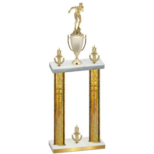 Double Gold Glacier Victory Swimming Trophy