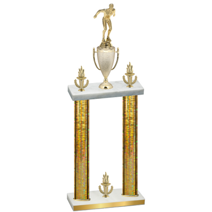 Double Gold Glacier Victory Swimming Trophy