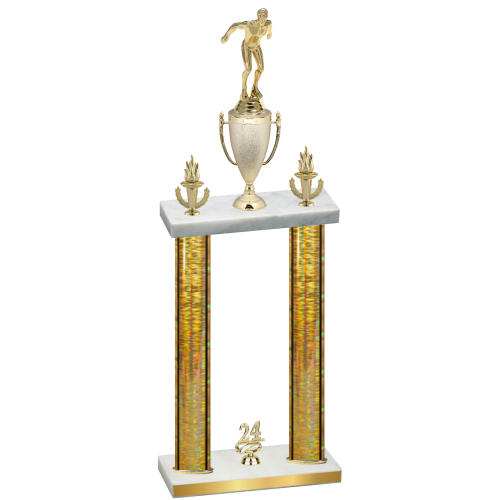Double Gold Glacier Year Swimming Trophy
