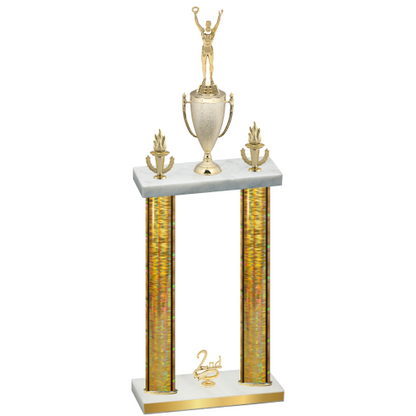 Double Gold Glacier Second Place Victory Trophy