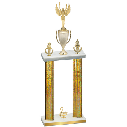Double Gold Glacier Second Place Victory Trophy