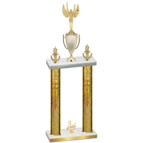 Double Gold Glacier Third Place Victory Trophy
