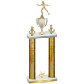 Double Gold Glacier Third Place Skater Trophy