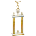 Double Gold Glacier Victory Weights Trophy