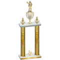 Double Gold Glacier Fourth Place Holiday Trophy