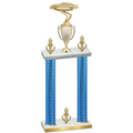 Double Blue Carbon Fiber Victory Cars Trophy