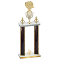 Double Black Glacier Fourth Place Running Trophy