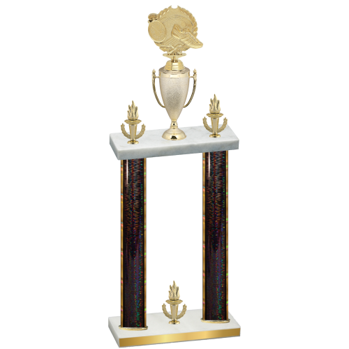 Double Black Glacier Victory Running Trophy