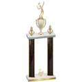 Double Black Glacier Second Place Tennis Trophy
