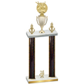 Double Black Glacier Year Bowling Trophy
