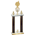 Double Black Glacier Year Volleyball Trophy