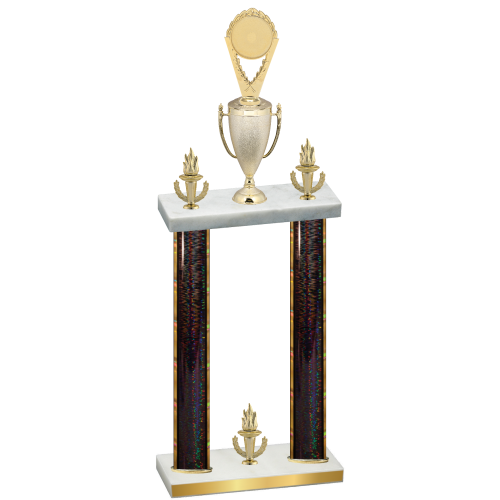 Double Black Glacier Victory Insert Trophy