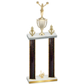 Double Black Glacier First Place Cheerleading Trophy