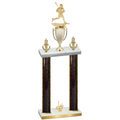 Double Black Glacier First Place Lacrosse Trophy
