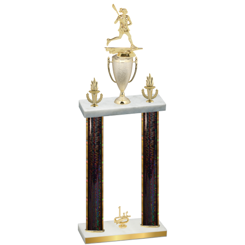 Double Black Glacier First Place Lacrosse Trophy