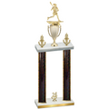 Double Black Glacier Year Lacrosse Trophy
