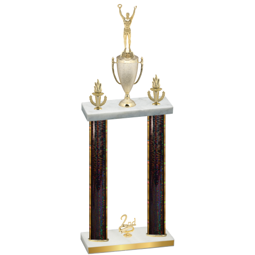 Double Black Glacier Second Place Victory Trophy