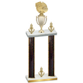 Double Black Glacier Victory Basketball Trophy