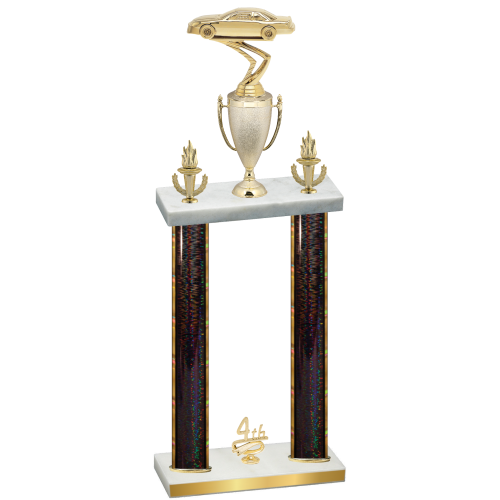 Double Black Glacier Fourth Place Cars Trophy