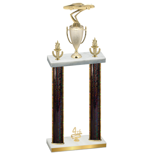 Double Black Glacier Fourth Place Cars Trophy