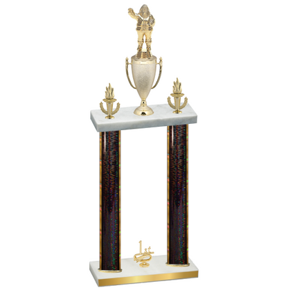 Double Black Glacier First Place Holiday Trophy