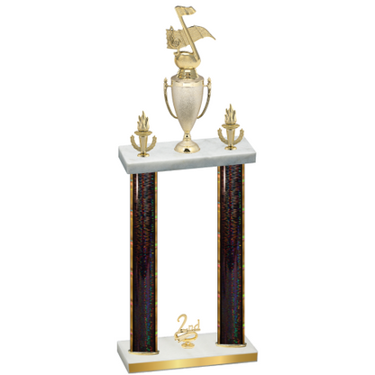 Double Black Glacier Second Place Music Trophy