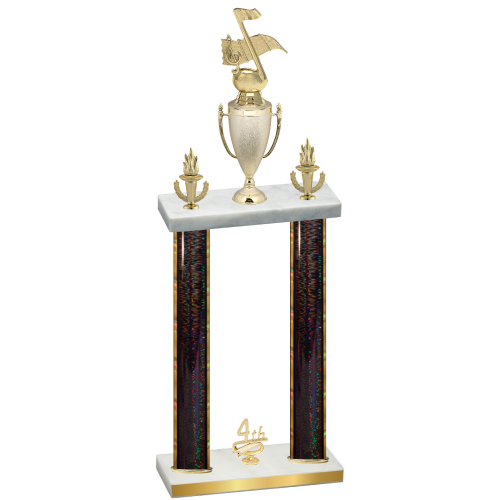 Double Black Glacier Fourth Place Music Trophy