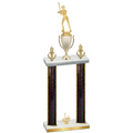 Double Black Glacier First Place Softball Trophy