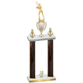 Double Black Glacier Year Softball Trophy