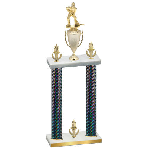 Double Black Carbon Fiber Victory Hockey Trophy